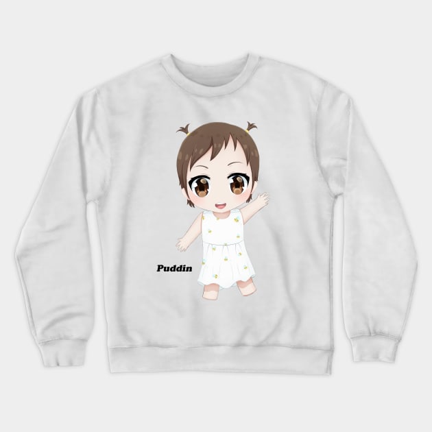 Puddin Crewneck Sweatshirt by Ghosyboid